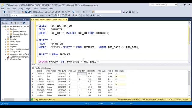 Përdorimi i komandës SELECT смотреть онлайн
