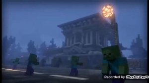 За 105 двор стреляю в упор (майнкрафт)