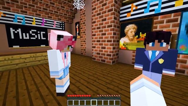 From NERD To STAR Story In Minecraft! смотреть онлайн