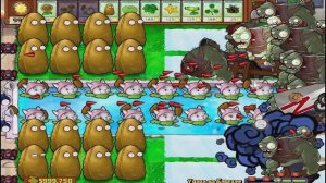 1000 ГАРГАНТЮА Взлом игры Растение против зомби hack  Plants Vs Zombies.