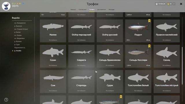 Русская рыбалка 4 - река Ахтуба - Язь среди сазанов смотреть онлайн