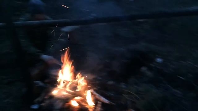 Отдых на озере, рыбалка. П. Нижний Доманик 3 шахта. смотреть онлайн