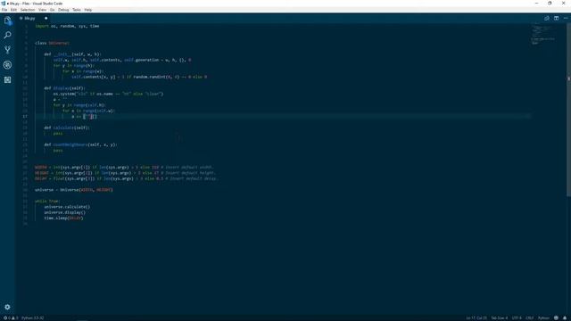 How to make John Conway's Game of Life with Python (Improved) смотреть онлайн