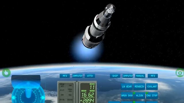 iOS Space Simulator - Apollo & Space Shuttle On iPad смотреть онлайн
