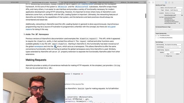 TWC Episode 03: Simple Local Network Calls using Alamofire! смотреть онлайн