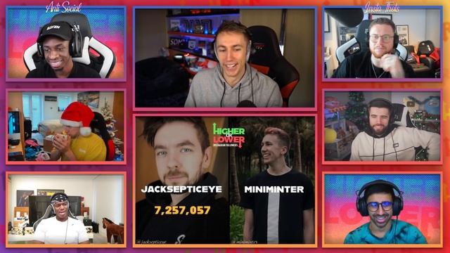 SIDEMEN HIGHER OR LOWER (Instagram Followers) смотреть онлайн