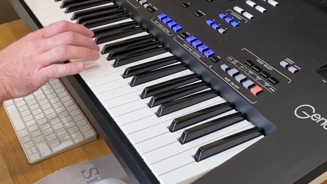 Yamaha Genos 2 Cover Song Electricity By OMD
