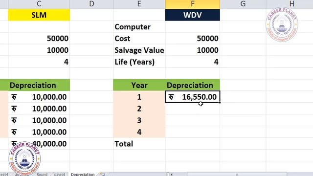 Calculate Deprecation in MS Excel |Methods of Deprecation in Microsoft Excel |Online Excel Training смотреть онлайн