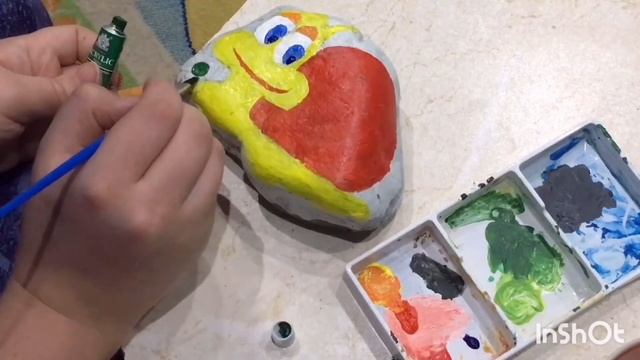 Рисунок на камнях смотреть онлайн
