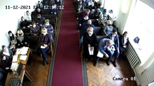 Чергова 18 сесія Іванківської селищної ради VIII скликання (12.11.2021). Камера 3.  Частина 3.