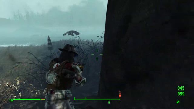 Fallout 4 - Attacking trapper outpost #5 смотреть онлайн