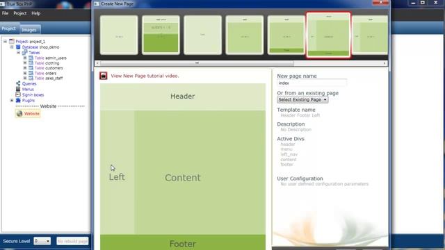 PHP Generator. Create new webpage смотреть онлайн