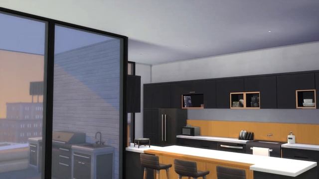 MODERN APARTMENT (San Myshuno Apartments Part 2) ? Sims 4 Speed Build Stop Motion (NO CC) смотреть онлайн