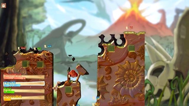 [253] Fan Bananas! (Worms: Clan Wars) смотреть онлайн