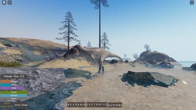 Tyrannosaurus V5 Showcase|Dinosaur world mobile| смотреть онлайн
