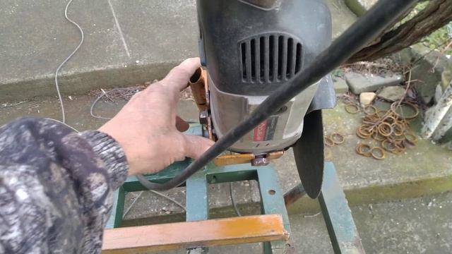 отрезной станок как правильно сделать стойку для болгарки смотреть онлайн