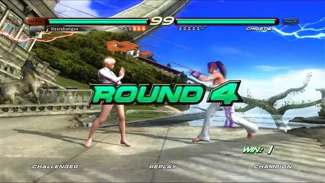 Tekken 6 Lili(Barefoot) vs Christie смотреть онлайн