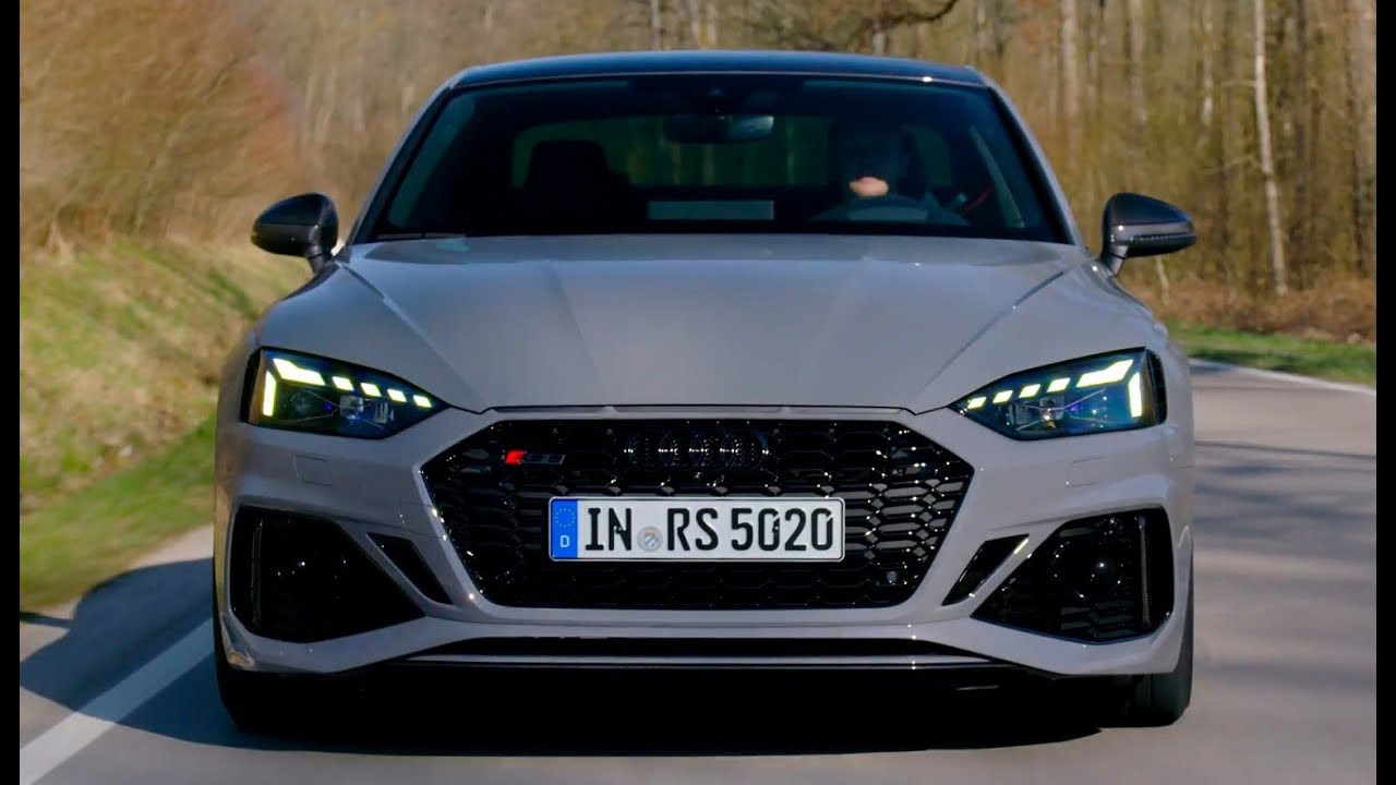 Audi RS 5 Coupe и RS 5 Sportback 2020 года - дизайн, интерьер, вождение. смотреть онлайн