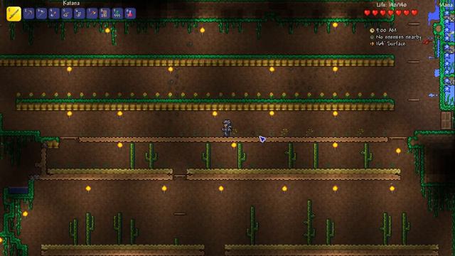 Terraria--Pt 7--KIMTANA GETS A KATANA! смотреть онлайн