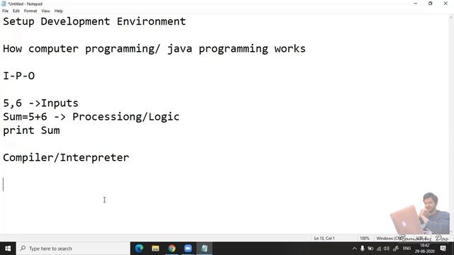 Core Java Classes - Part 1 : Setting up Dev Environment and Understanding the Need of Compilers смотреть онлайн