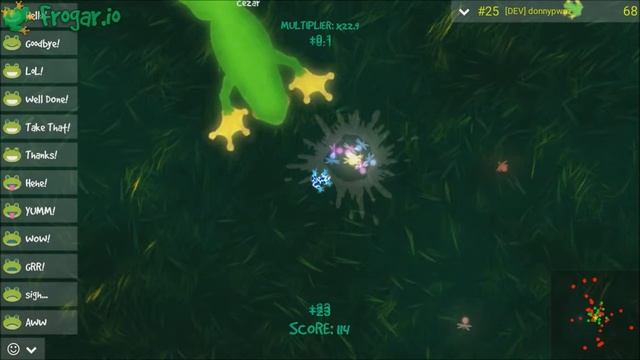 Frogar.io - Karma is a POOP! смотреть онлайн