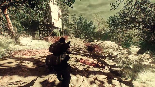 Fallout 4 - Winds of the Apocalypse - 4k - GTX 1070 SLI - Photorealisic Graphics смотреть онлайн