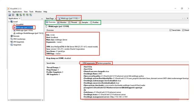 Weblogc Server Troubleshooting wit VisualVM Tool смотреть онлайн