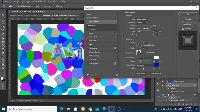 3D STYAL NAME IN ADOBE PHOTOSHOP 2020 | 3D STYAL | EASY MAKE смотреть онлайн