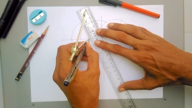 how to draw a Perfect Heart Shape with geometry смотреть онлайн