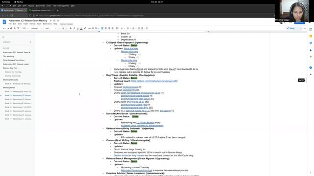 Kubernetes Release Team Meeting (1.27) for 20230224 смотреть онлайн