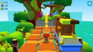 Tom Hero Dash #77  Том Золотая вспышка: Прыжки в джунглях и новогодние банды енотов! На весь экран