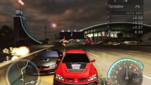 Как сделать Mitsubishi Lancer EVO8 Шона из тройного форсажа в NFS Underground 2