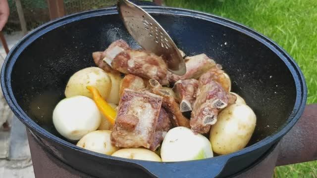 КАЗАН КЕБАБ В КАЗАНЕ! Шикарный рецепт!