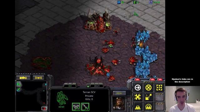 [Story Time 2] StarCraft Remastered - 1v1 Nyoken's Games of SC R (T) vs ji6867 (Z) Circuit Breakers смотреть онлайн