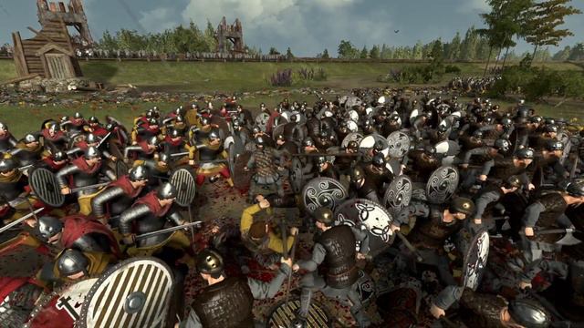 MASSIVE NORSE INVASION OF WALES! - Thrones of Britannia Total War Multiplayer Siege смотреть онлайн