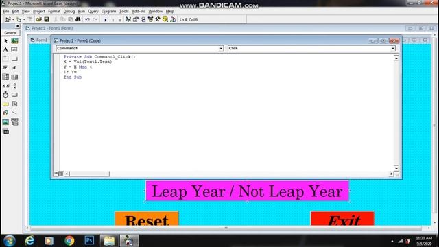 Visual Basic 25th Class (Leap Year & Not Leap Year) смотреть онлайн