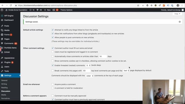 How To Turn Off WordPress Comment Alerts - Data Driven Daily Tip 319 смотреть онлайн