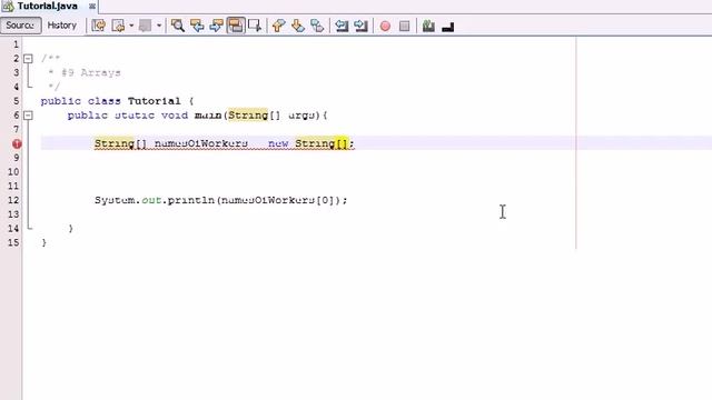 Java Tutorial Java For Beginners Part 9 Arrays смотреть онлайн