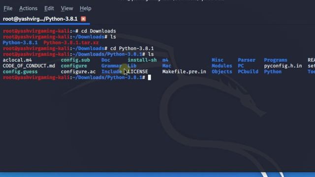 How to install Latest Python in Kali Linux смотреть онлайн