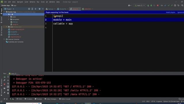 How to Run a Flask Server in a Docker Container смотреть онлайн