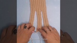 Повязка на голову спицами МК