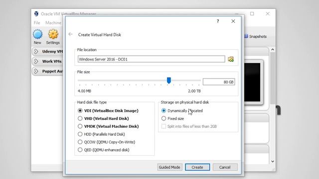 Installing Windows Server 2016 on VirtualBox смотреть онлайн