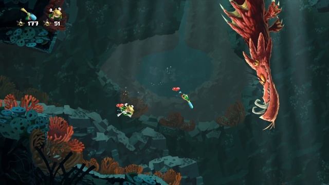 Rayman Origins ► ПРОХОЖДЕНИЕ • Часть 8 • ГЛУБИННЫЙ МАРРИ смотреть онлайн