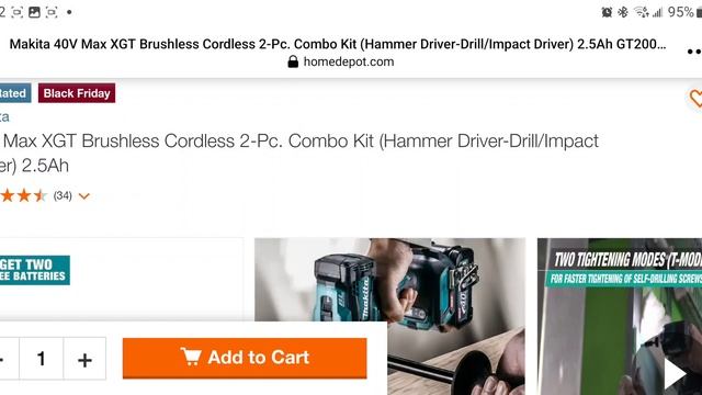 ?New Makita ? 40v XGT HACK DEAL Black Friday