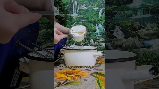 Чизкейк с бананом и желе без выпечки | Charos Iriskulova смотреть онлайн