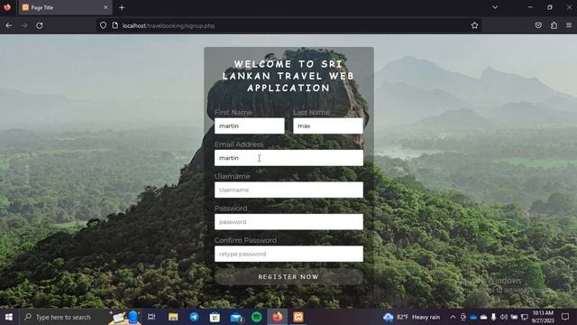Travel Booking Web Application | php,MYSQl,html,css | login and sign up | with source code . смотреть онлайн
