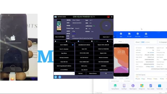 ✅ iPhone Unavailable/Disabled Bypass with GSM ADJAA RAMDISK смотреть онлайн