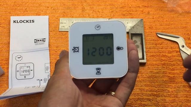 Unboxing of Ikea digital alarm KLOCKIS смотреть онлайн