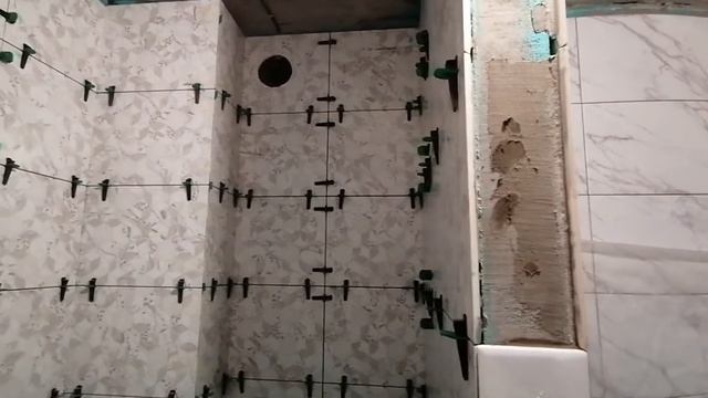 Ремонт квартиры 60 кв.м в Александрове часть 27(укладка плитки в душе). смотреть онлайн