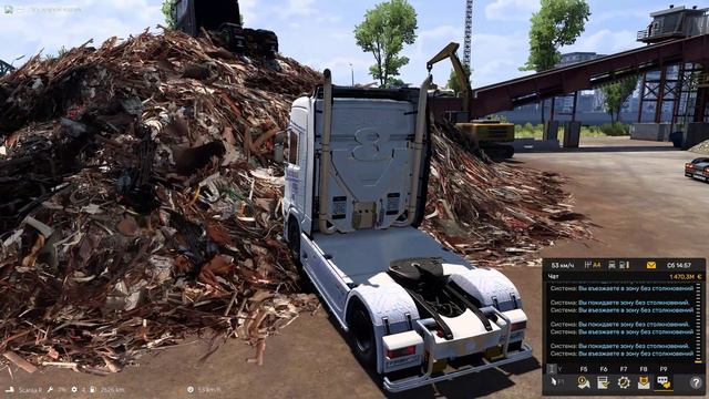 Прыжки от скуки #ets2 #eurotrucksimulator #scs